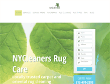 Tablet Screenshot of cleaning-services-nyc.com